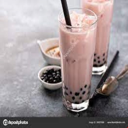 Çilekli Bubble Tea